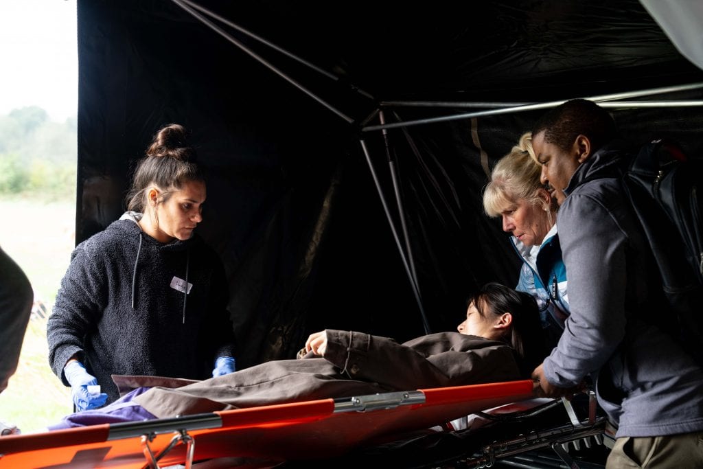 UK-Med field hospital